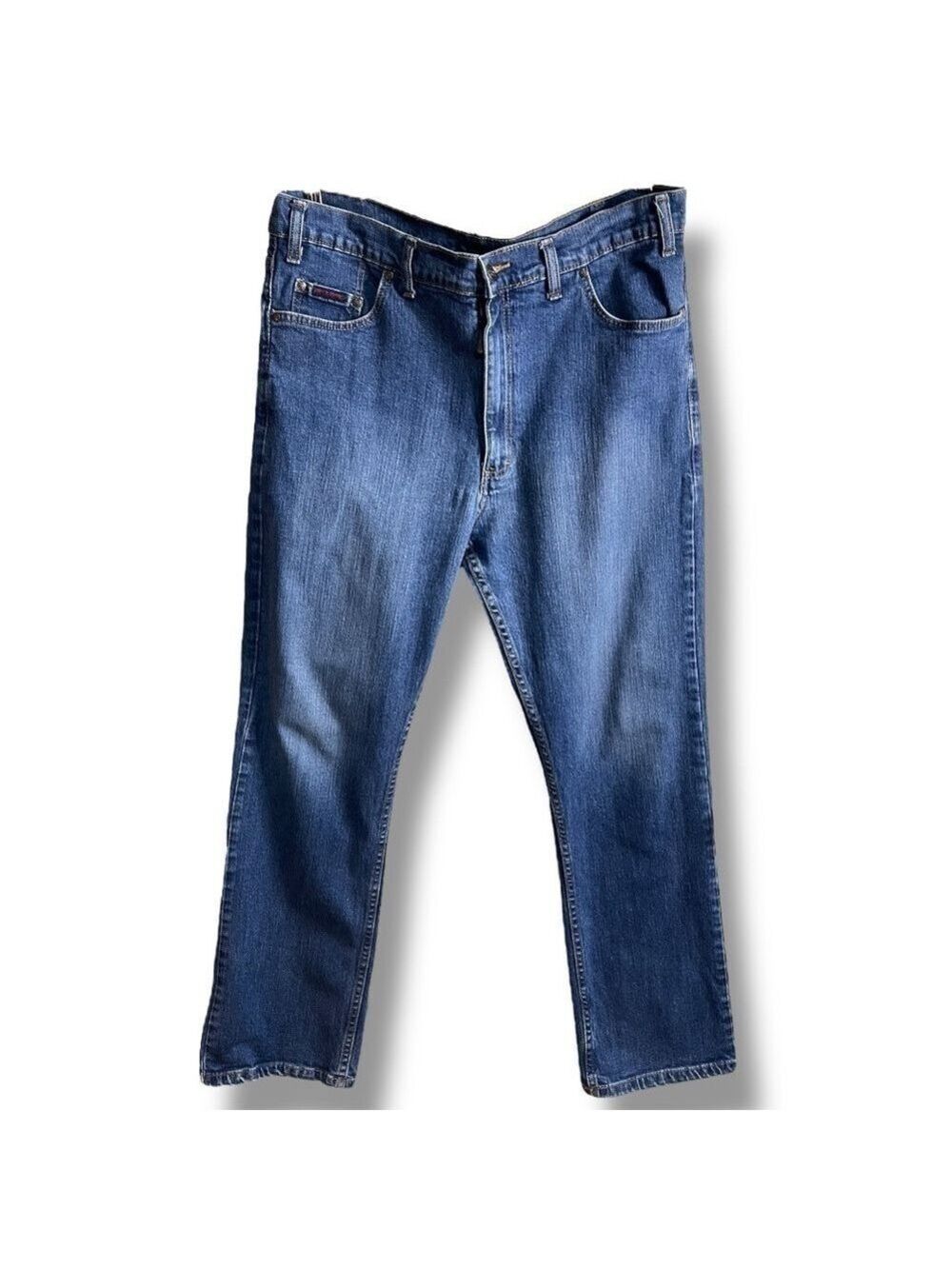 Grand River Medium Stone Stretch Traditional Straight Cut
Jeans 38/30